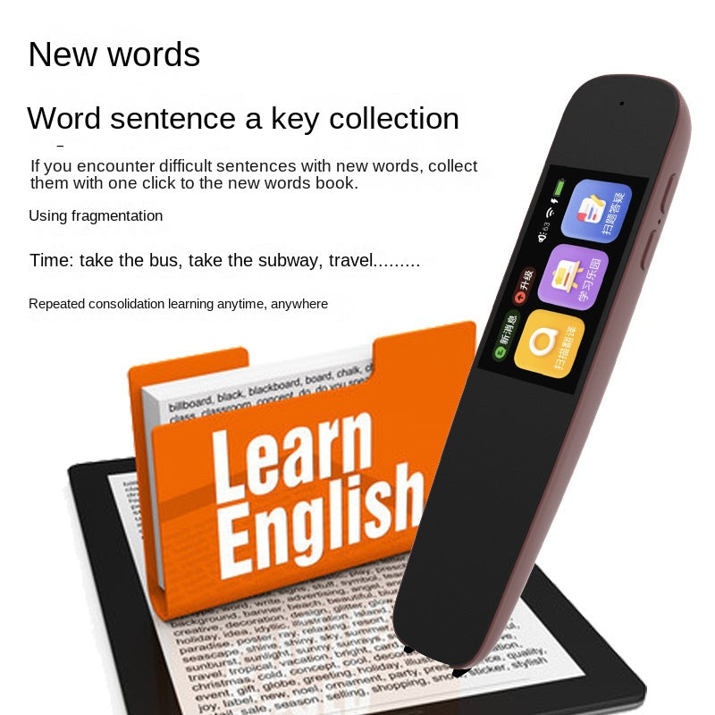 WIFI Smart Point Reading Pen Universal Universal English Reading Pen Multifunctional Student Scanning Offline Translation Dictionary Pen